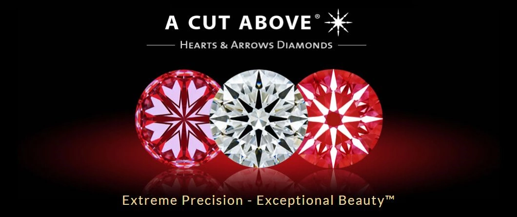 A CUT ABOVE Diamonds Banner