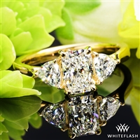 Custom Three Stone Engagement Ring