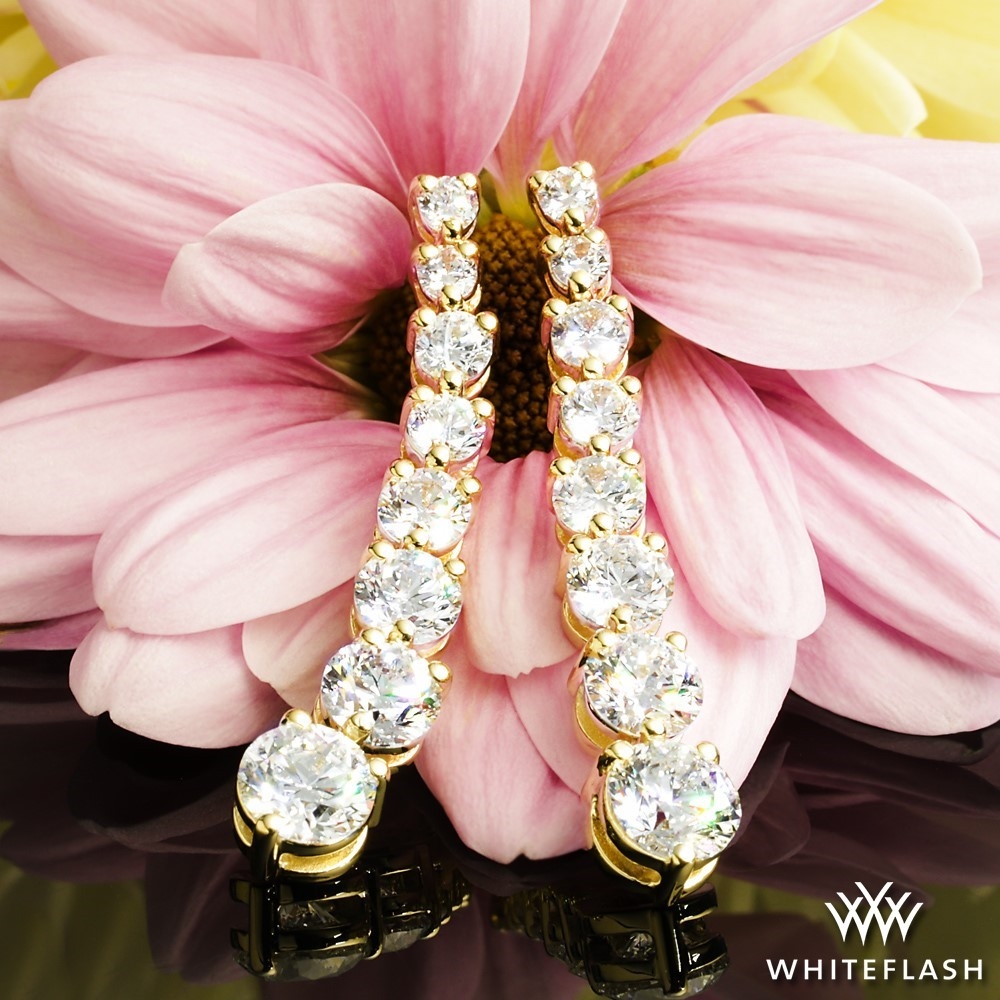 Cascade Lab Created Diamonds Earrings