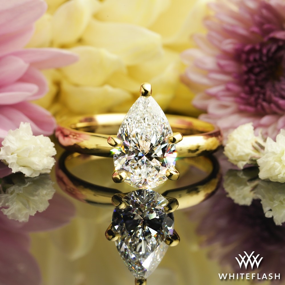 Semi Custom Comfort Fit Half Round Solitaire