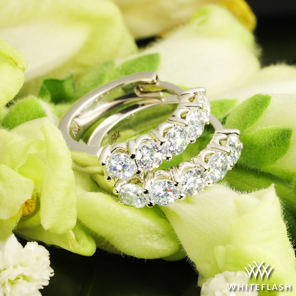 18k White Gold 