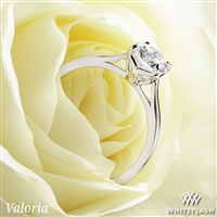 Valoria Tulip Solitaire Engagement Ring
