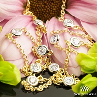 Whiteflash By The Yard Diamond Necklace