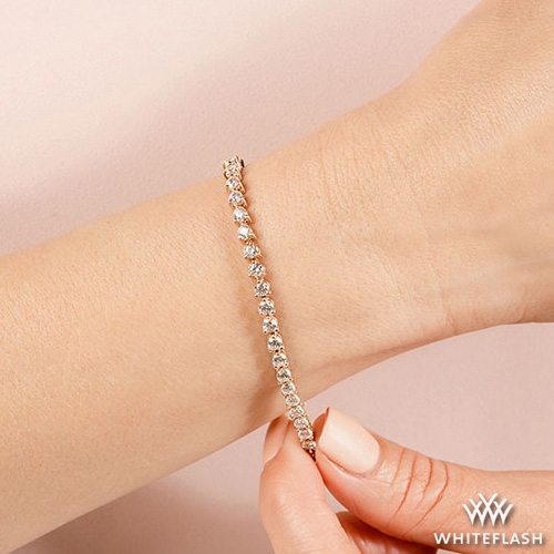 3.14ctw 14k Rose Gold 