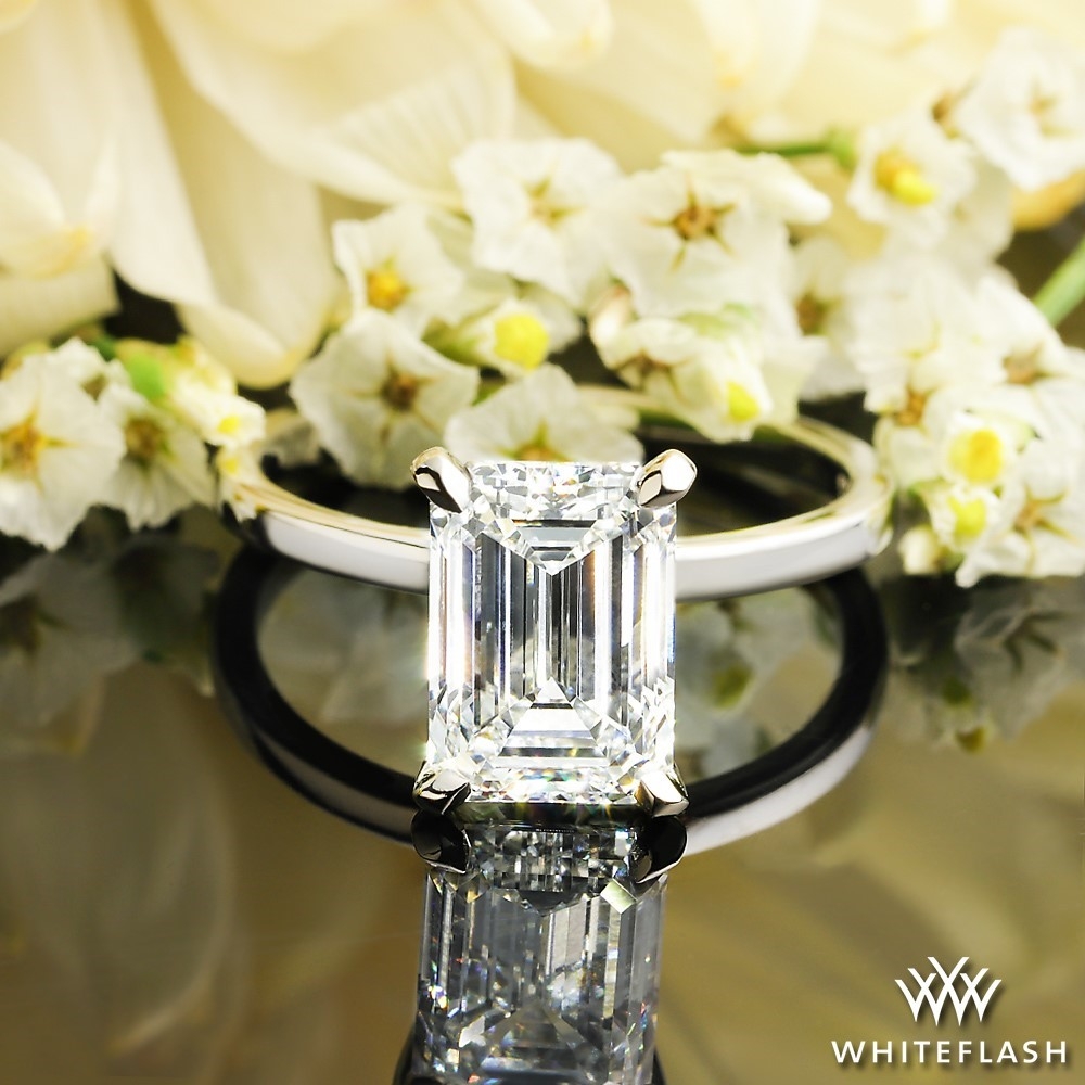 Timeless 4 Prong Solitaire Engagement Ring