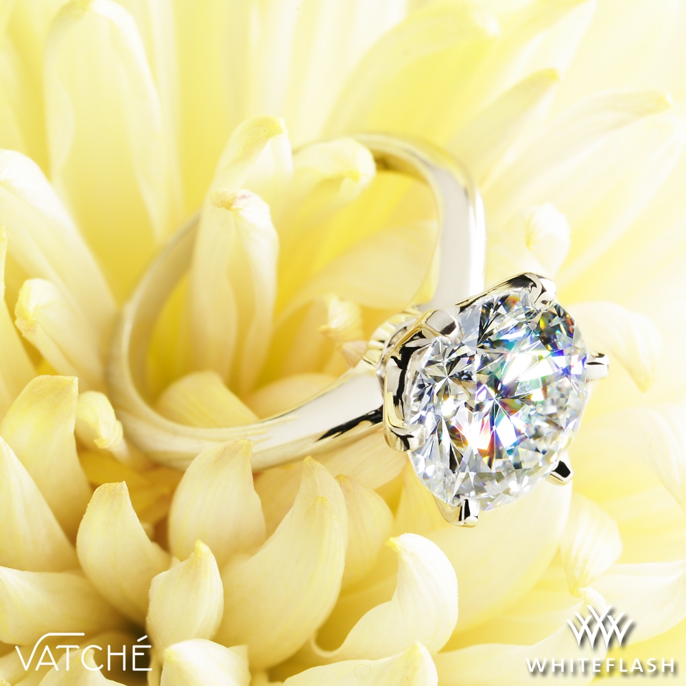 Vatche U-113 6-Prong Solitaire Engagement Ring
