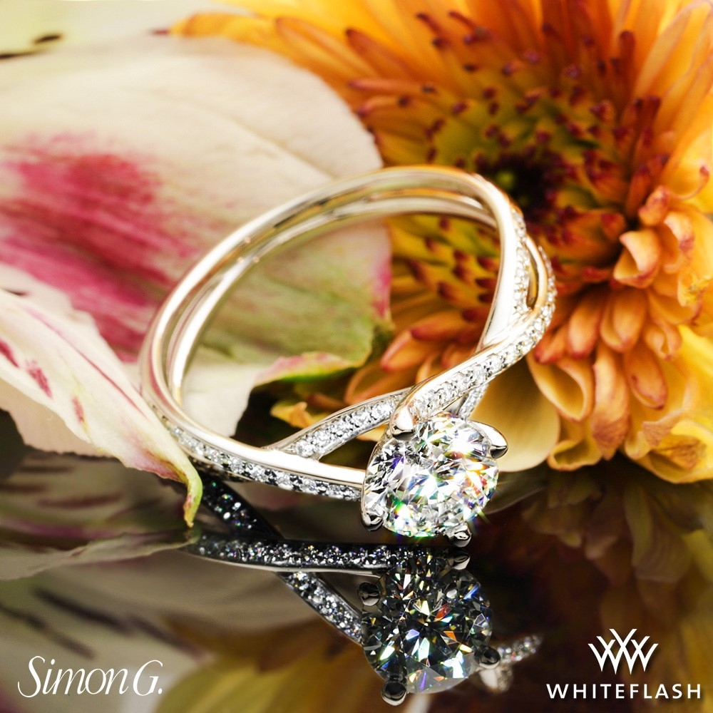 Simon G. MR1394 Fabled Diamond Engagement Ring