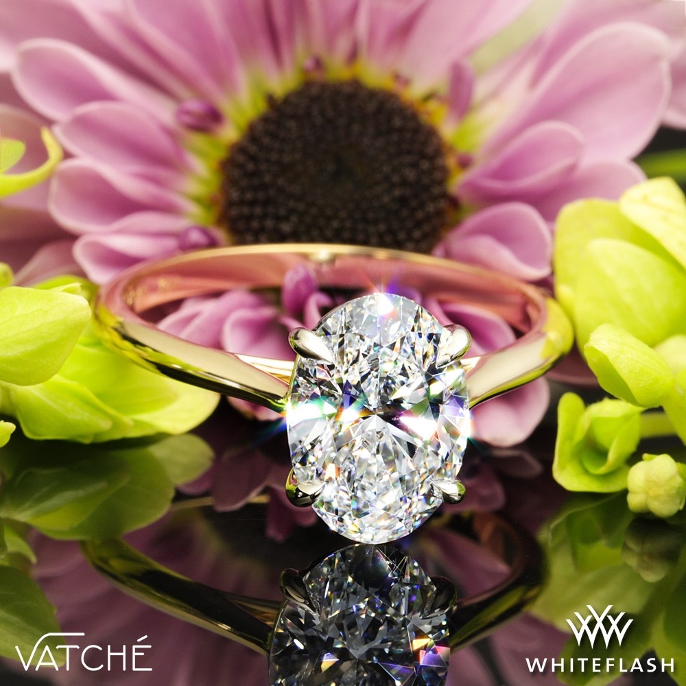 Vatche 1508 Venus Solitaire Engagement Ring