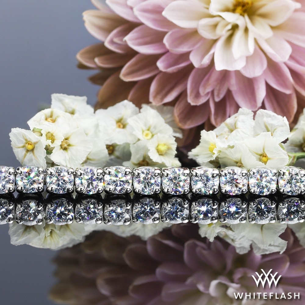 4.43ctw Four-Prong Timeless Diamond Tennis Bracelet