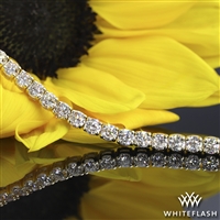 Four-Prong Timeless Lab Created Diamonds Tennis Bracelet