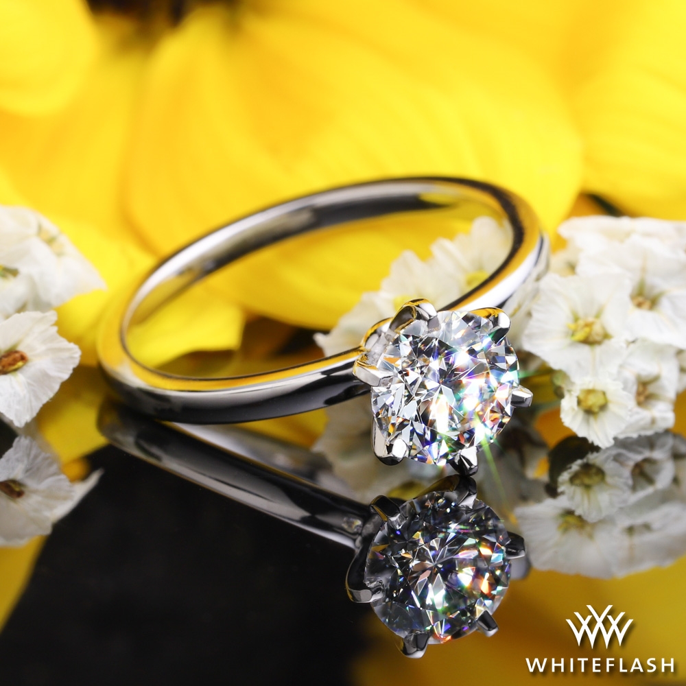 Timeless 6 Prong Solitaire Engagement Ring