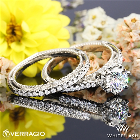 I absolutely love my engagement ring and wedding band set!