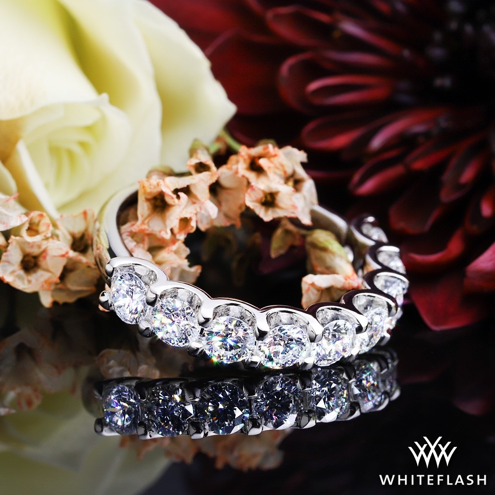 18k White Gold Kimberly Diamond Wedding Ring