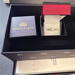 It was a pleasure working with Becca and the Whiteflash team to design the perfect engagement ring for me and my fiancé!