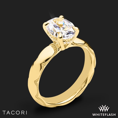 Tacori 414 4 OV Founder's Collection Diamond Engagement Ring