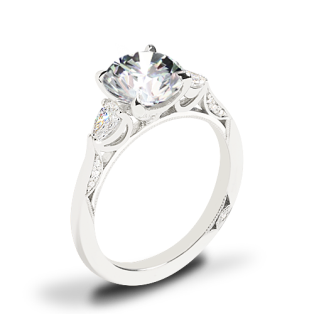 Tacori 2668 RD Simply Tacori Diamond Engagement Ring