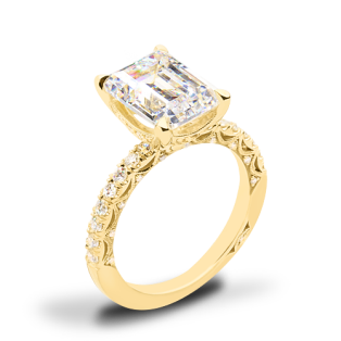 Tacori 2720 2.2 EC Lunetta Crescent Diamond Engagement Ring