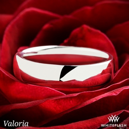 Valoria European Comfort Fit Wedding Ring