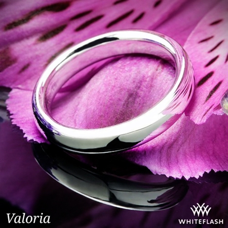 Valoria European Comfort Fit Wedding Ring