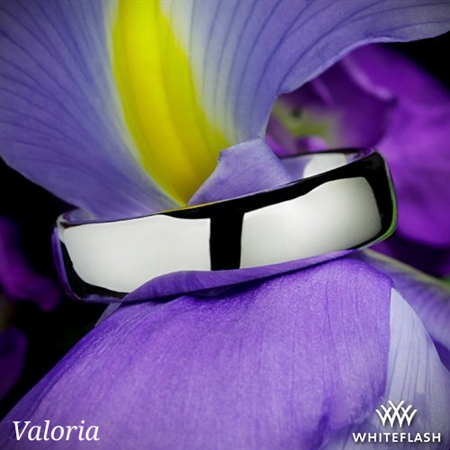 Valoria European Comfort Fit Wedding Ring