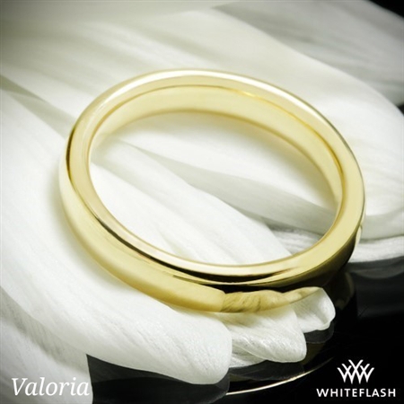 Valoria European Comfort Fit Wedding Ring