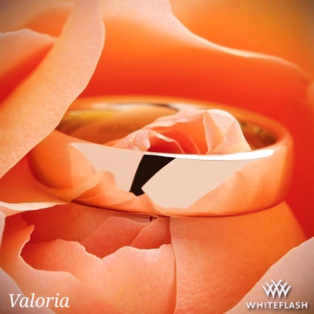 Valoria European Comfort Fit Wedding Ring