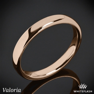 Valoria European Comfort Fit Wedding Ring