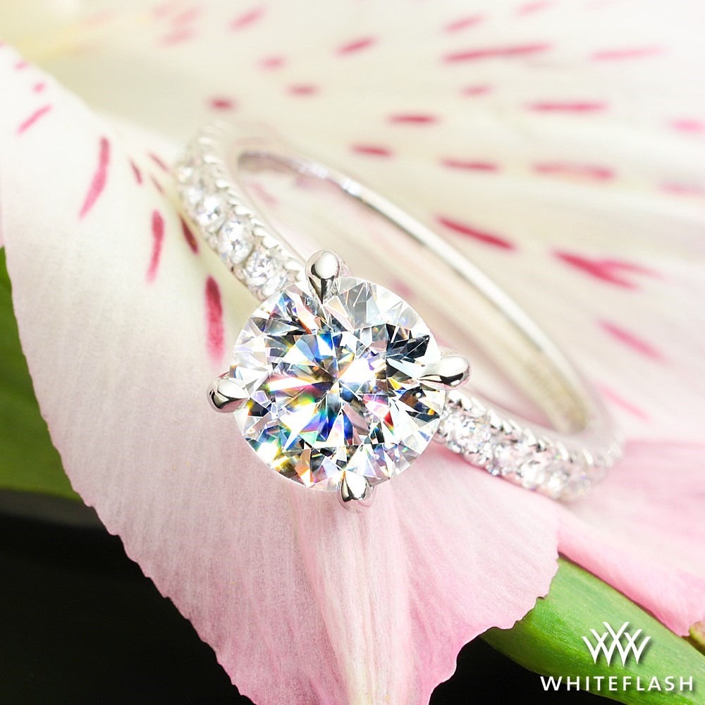 Platinum Custom Diamond Engagement Ring