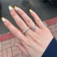 Legato Sleek Line Solitaire Engagement Ring