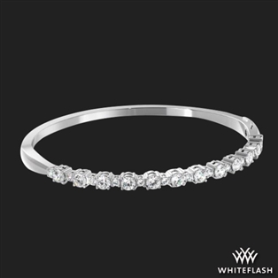 Alternating Diamond Bangle