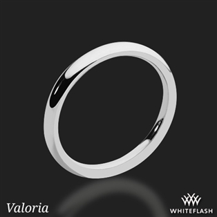 Valoria European Comfort Fit Wedding Ring