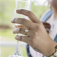 Valoria Tulip Solitaire Engagement Ring