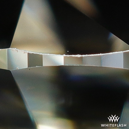 Diamond with chipped damage