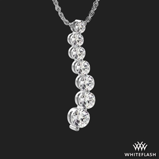 Timeless Diamond Journey Pendant