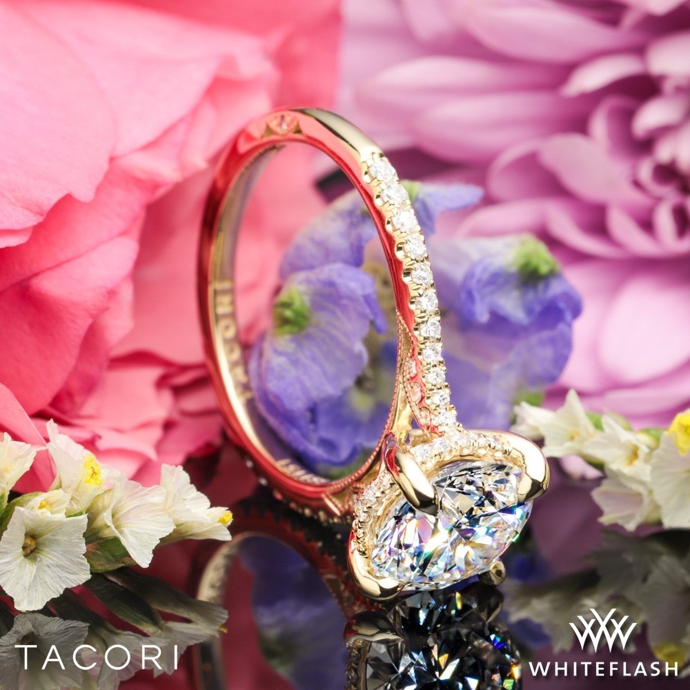 14k Yellow Gold Tacori Simply Tacori 2671RD Engagement Ring