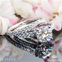 A. Jaffe ME1853Q Classics Diamond Wedding Set