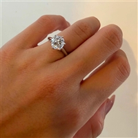 Vatche U-113 6-Prong Solitaire Engagement Ring