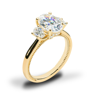 Verragio V-993OV-S Three Stone Engagement Ring