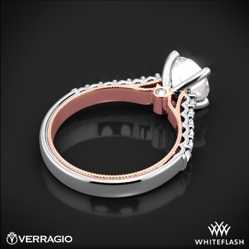 Verragio Classic 901R7-2T Two Tone Diamond Engagement Ring