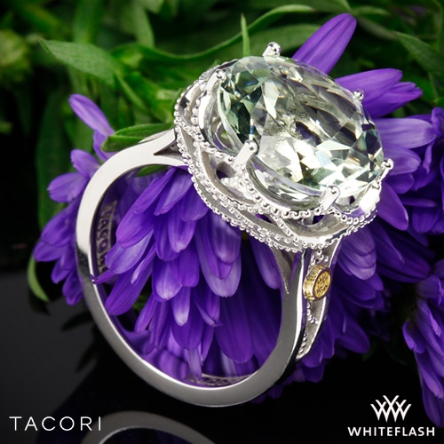 Tacori SR12312 Seafoam Mint Prasiolite Ring